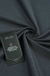 Gray Purple Unstitched Fabric - Kurta